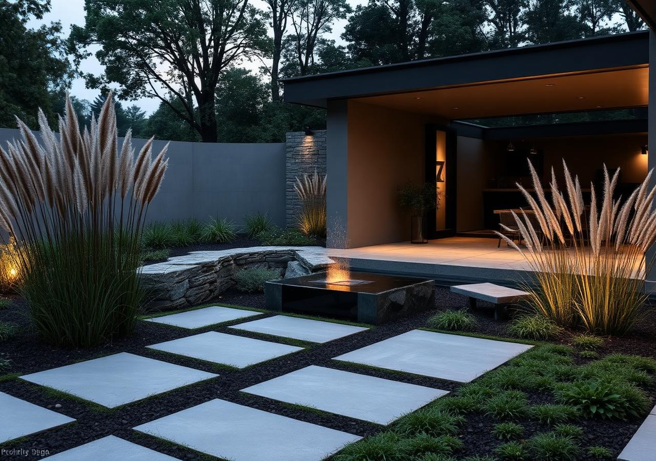 Modern Courtyard